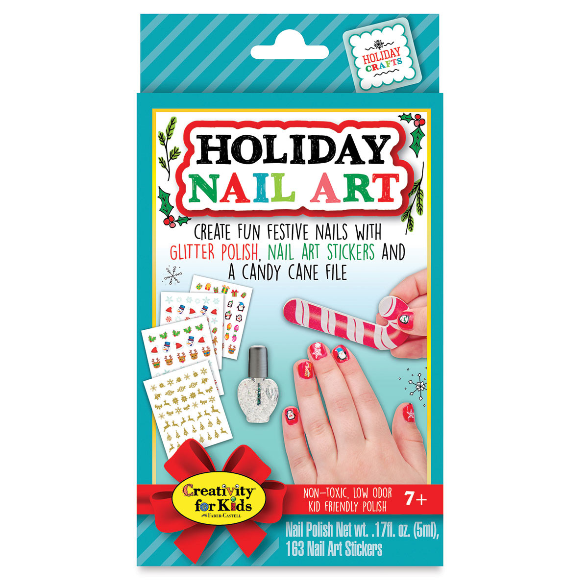 Nail Art Kit For Kids
 Faber Castell Creativity for Kids Holiday Nail Art Mini