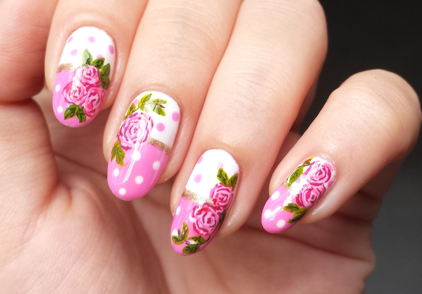 Nail Art Roses
 nailart – Jolene Tay