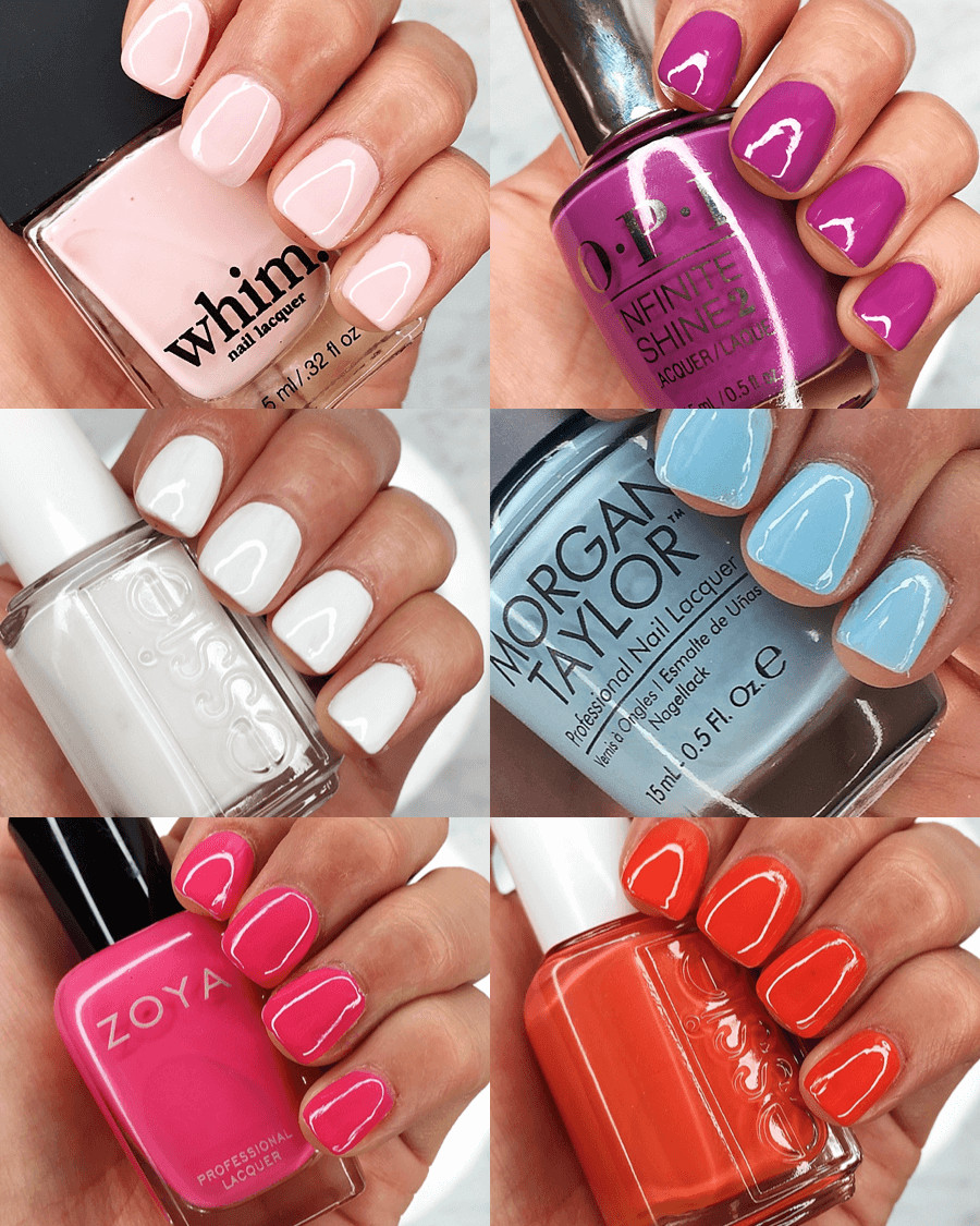 Nail Colors For Summer
 6 New Colors To Try For Your Summer Nails