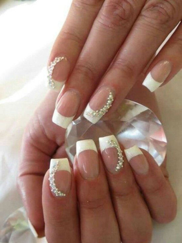 Nail Designs For A Wedding
 48 Best Wedding Nail Art Design Ideas