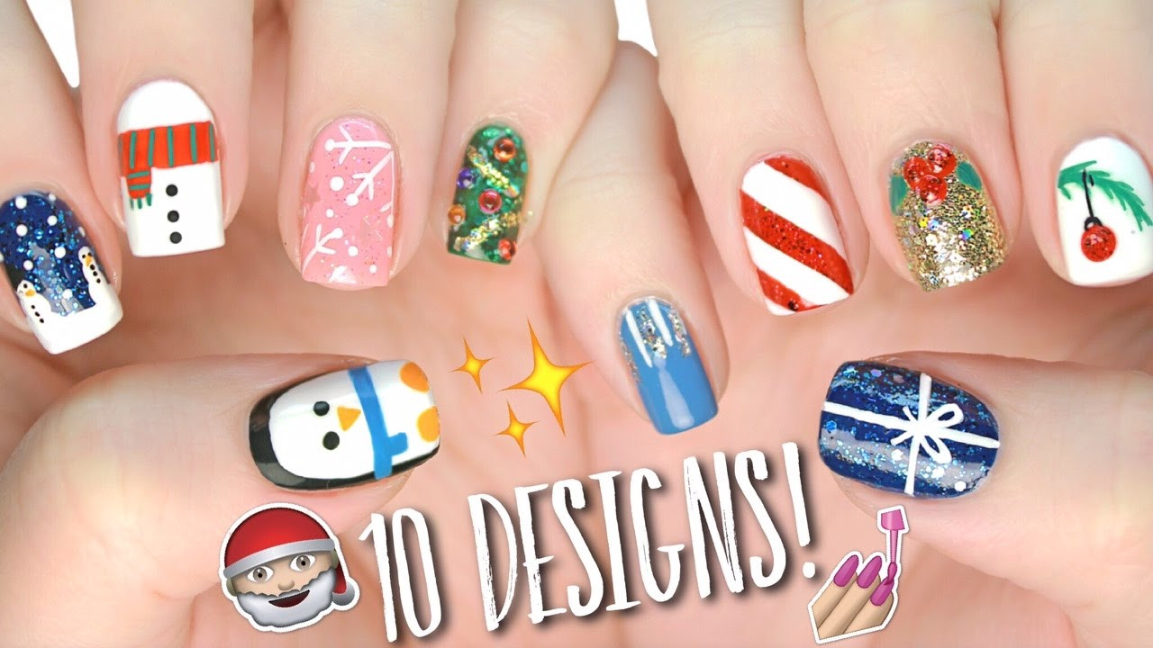 Nail Designs For Christmas
 10 Easy Nail Art Designs for Christmas The Ultimate Guide