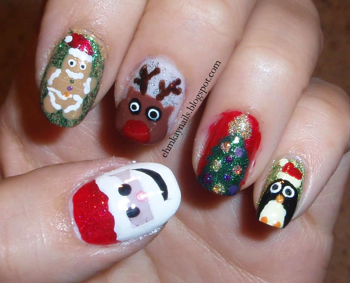 Nail Designs For Christmas
 357 Holly Jolly Christmas Nail Art Designs You re Gonna Love