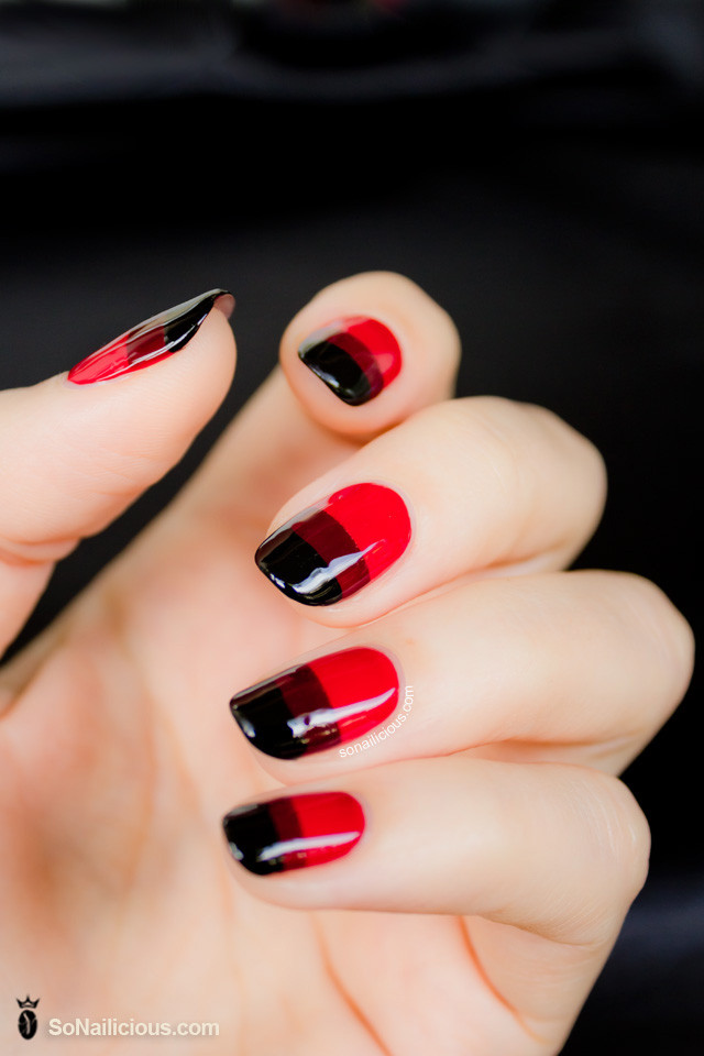 Nail Designs With Red Nail Polish
 Red Nails Day 9 28 days of SoNailicious Nails