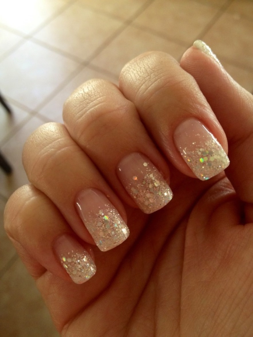 Nails With Glitter
 Glitter Nails