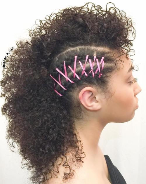 Natural Braided Mohawk Hairstyles
 55 Styles and Cuts for Naturally Curly Hair in 2017