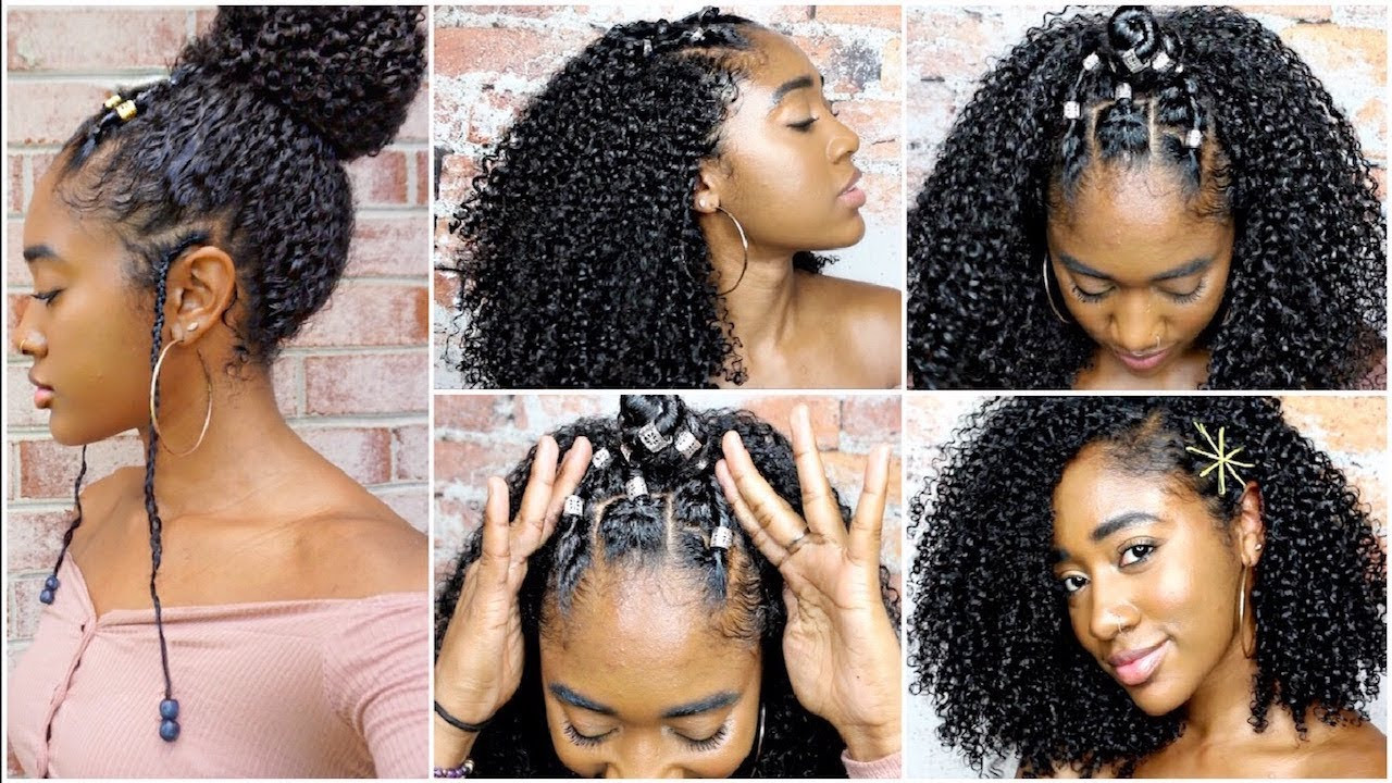 Natural Curl Hairstyles
 5 Curly Hairstyles for Natural Hair Wash Routine