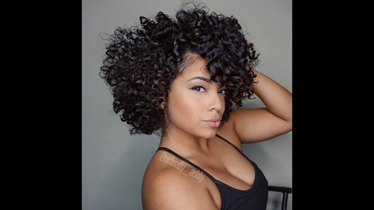 Natural Curl Hairstyles
 Braid and Curl