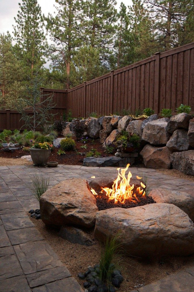 Natural Gas Patio Fire Pit
 Paver Patio and Gas Fire Pit Install