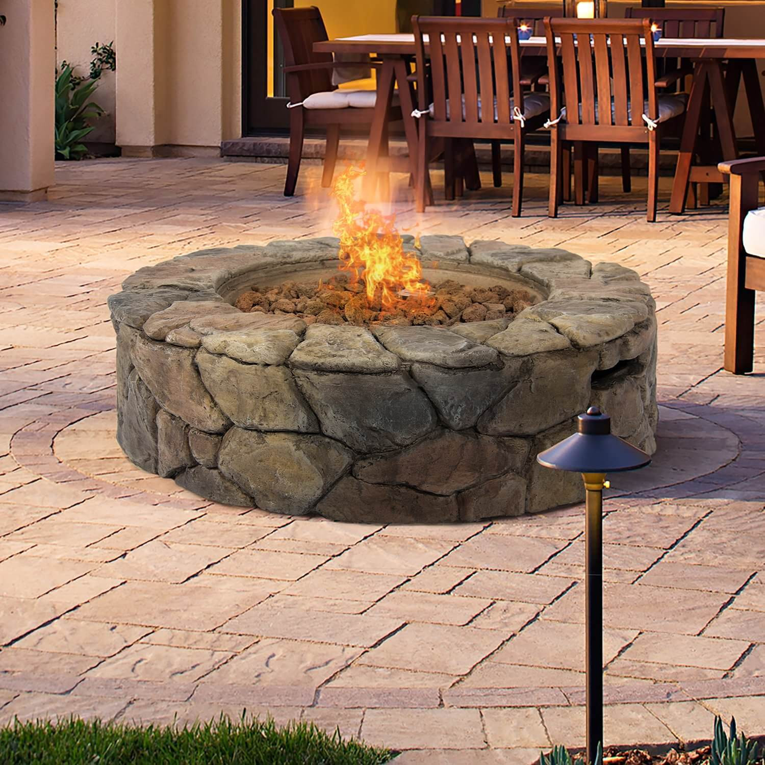 Natural Gas Patio Fire Pit
 Top 15 Types of Propane Patio Fire Pits with Table Buying