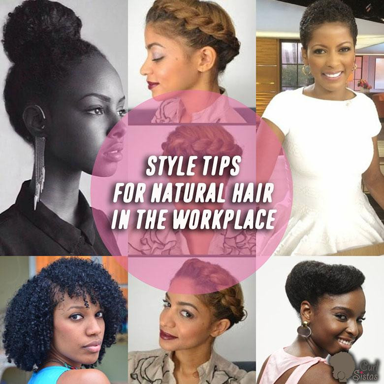 Natural Hairstyles For Work
 Style Tips For Natural Hair In The Workplace – Curl Sistas