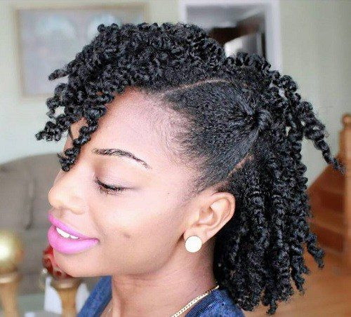 Natural Pin Up Hairstyles
 Natural Hairstyles for Afro American Women