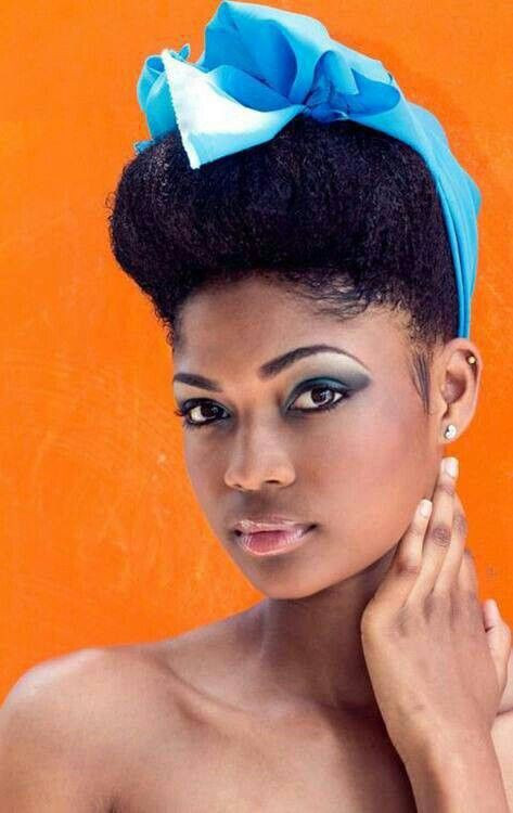 Natural Pin Up Hairstyles
 20 Most Inspiring Black Women Natural Hairstyles for Short
