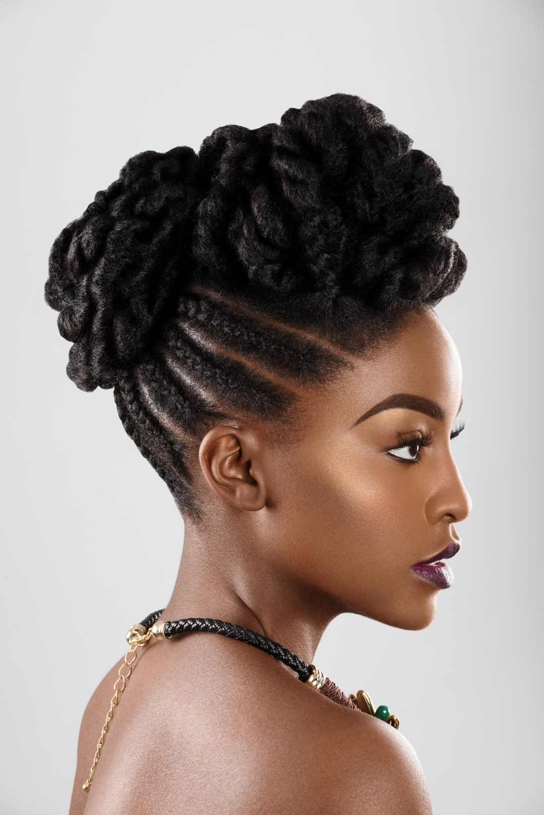 Natural Pin Up Hairstyles
 Wedding Hairstyles for Black Women african american