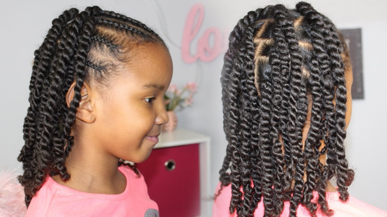 Natural Twist Hairstyles For Kids
 Braids & Twists
