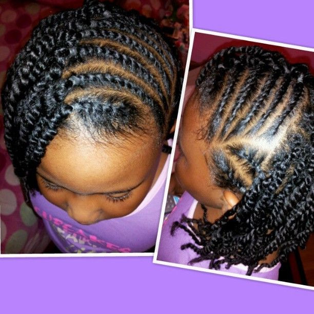 Natural Twist Hairstyles For Kids
 1616 best images about Kids natural hair styles on
