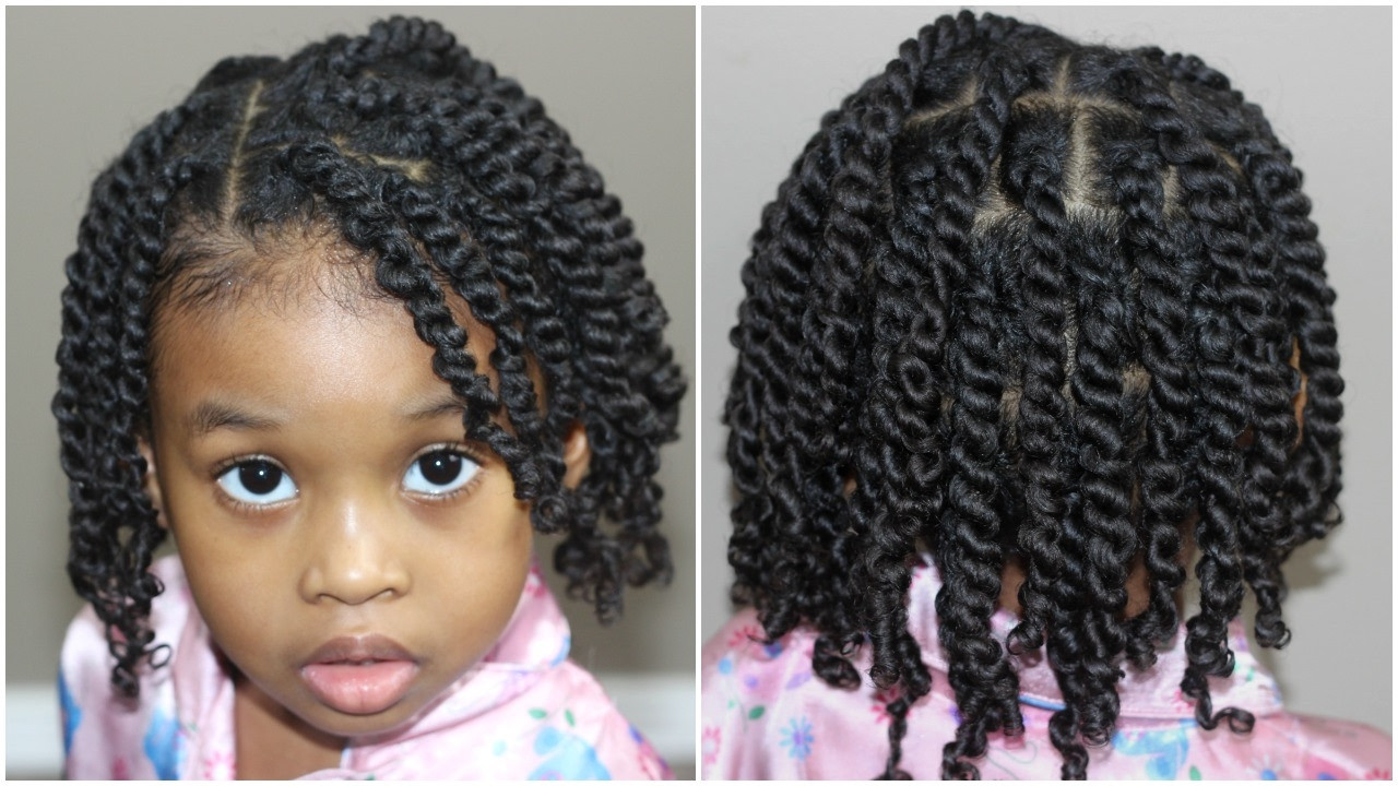 Natural Twist Hairstyles For Kids
 Two Strand Twists for Kids