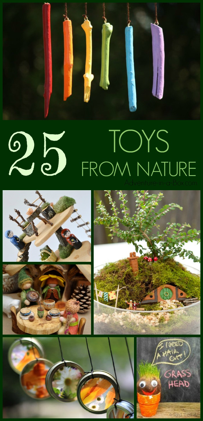 Nature Gifts For Kids
 25 DIY Toys from Nature
