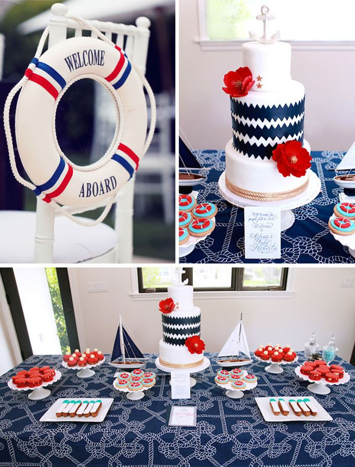 Nautical Baby Shower Gift Ideas
 Nautical Baby Shower Party Planning Ideas Decor Cake