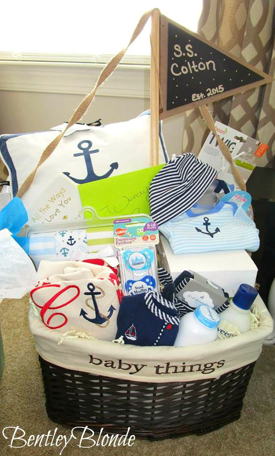 Nautical Baby Shower Gift Ideas
 BentleyBlonde My Nautical Baby Shower