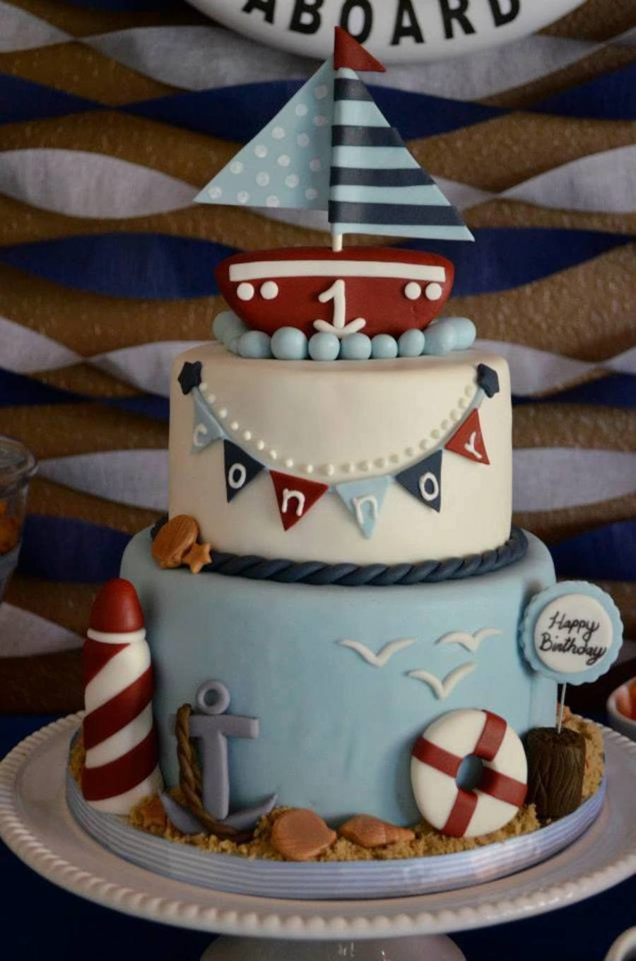 sailboat birthday cake images