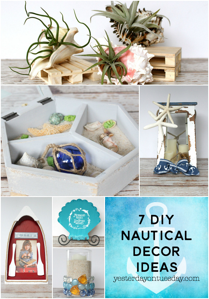 Nautical DIY Decorations
 Diy Nautical Decor Ideas