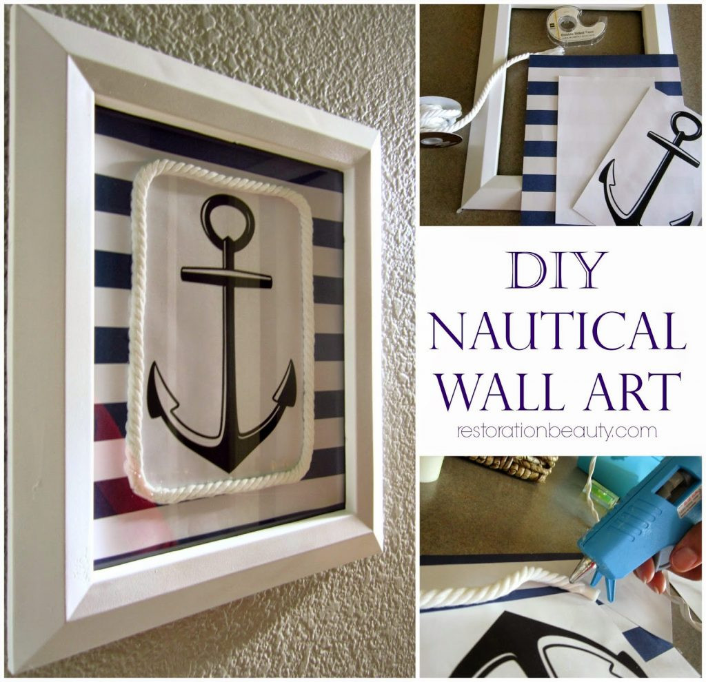Nautical DIY Decorations
 16 Nautical DIY Projects TGIF This Grandma is Fun