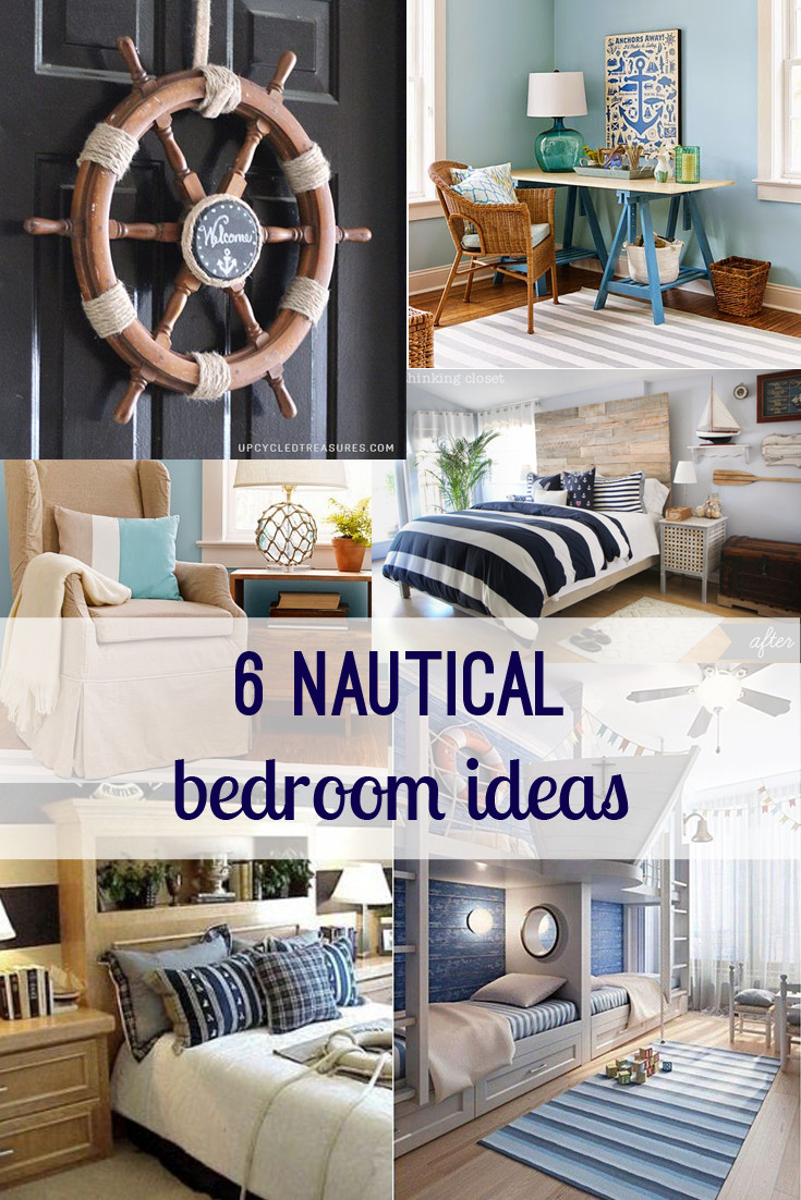 Nautical DIY Decorations
 Nautical bedroom decor ideas home diy