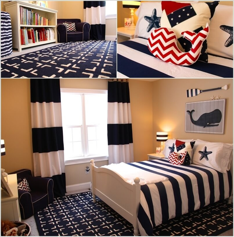 Nautical Kids Decor
 10 Cool Nautical Kids Bedroom Decorating Ideas