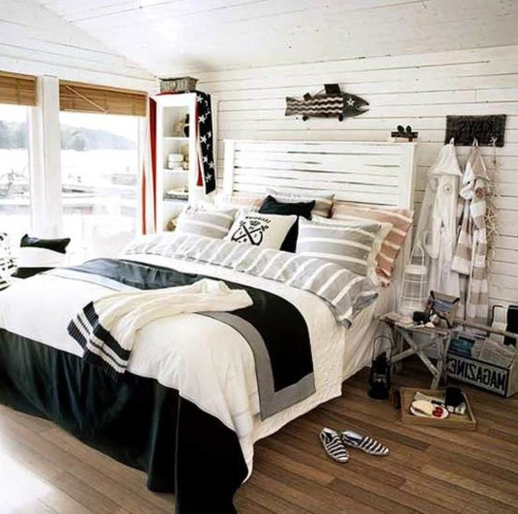 Nautical Master Bedroom
 20 Beautiful Nautical Bedroom Ideas