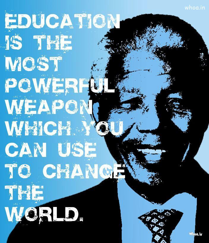 Nelson Mandela Quotes Education
 Gandhi Quotes Education QuotesGram