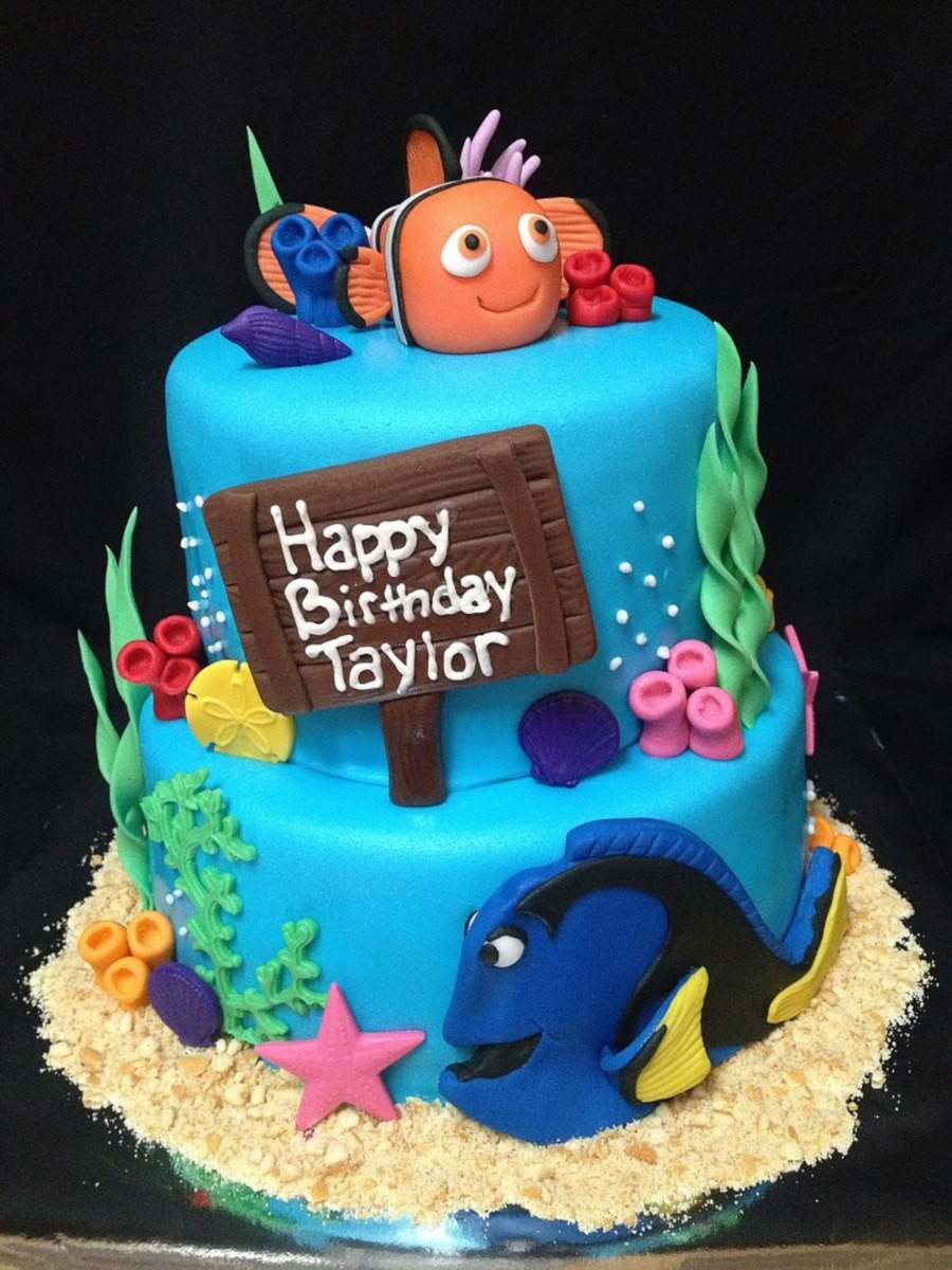 Nemo Birthday Cake
 Finding Nemo Birthday Cake CakeCentral