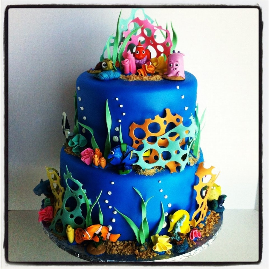 Nemo Birthday Cake
 Finding Nemo Cake CakeCentral