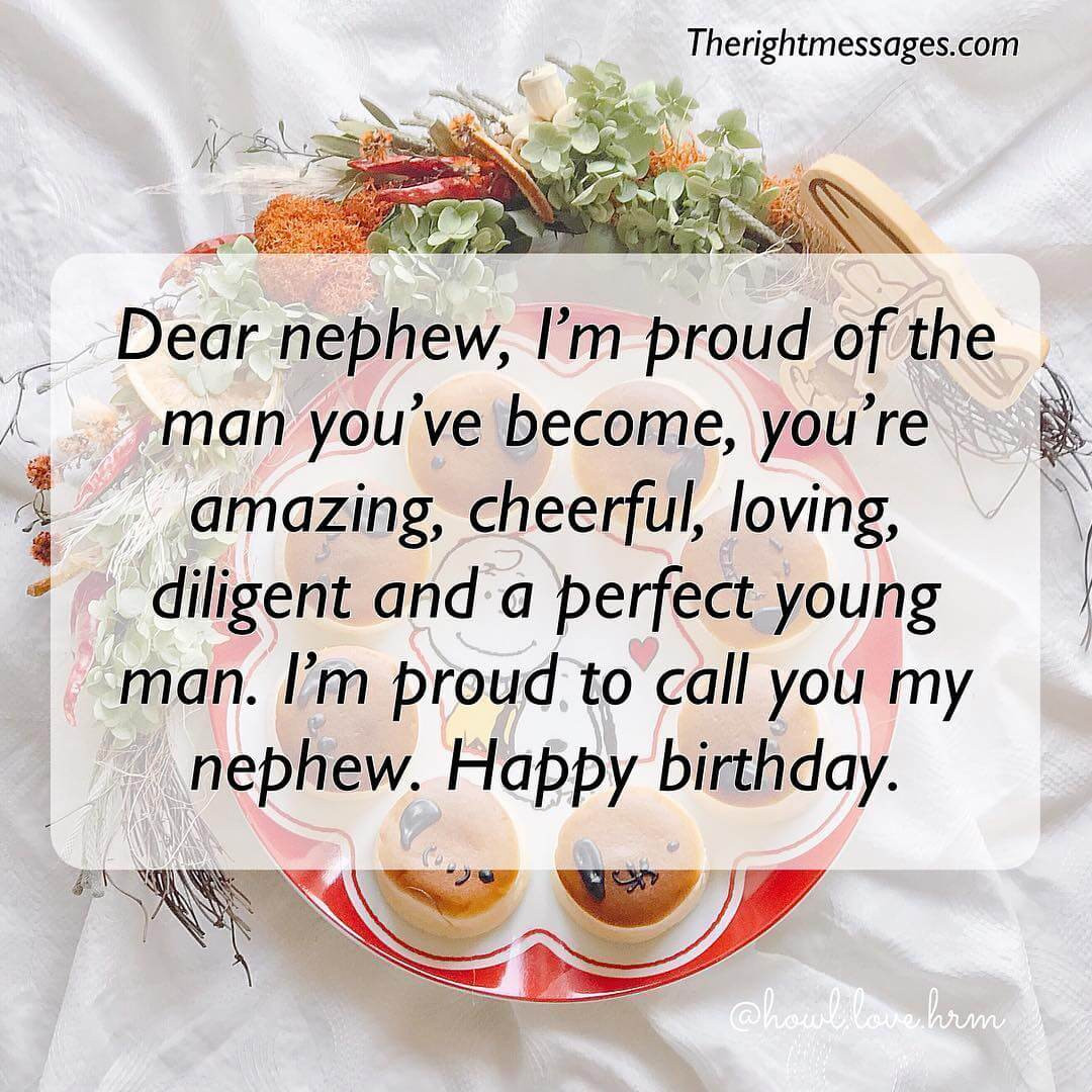 Nephew Birthday Quote
 Short & Long Birthday Wishes Messages For Nephew
