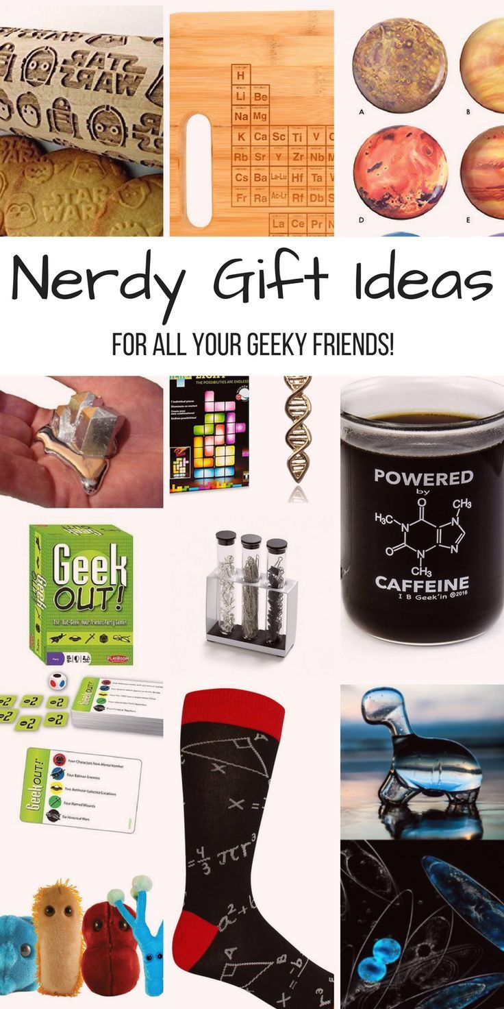 Nerd Gift Ideas For Boyfriend
 13 Nerdy Gifts for the Geeks in your Life