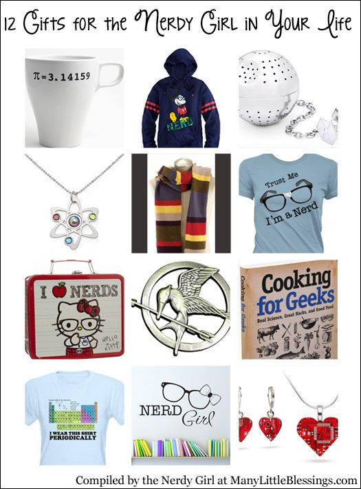Nerdy Gift Ideas For Boyfriend
 12 Gifts for the Nerdy Girl in Your Life