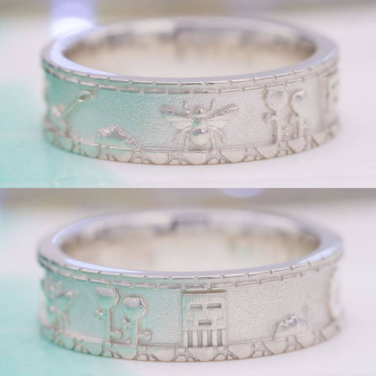 Nerdy Wedding Bands
 Geeky Engagement Rings Nerdy Wedding Bands