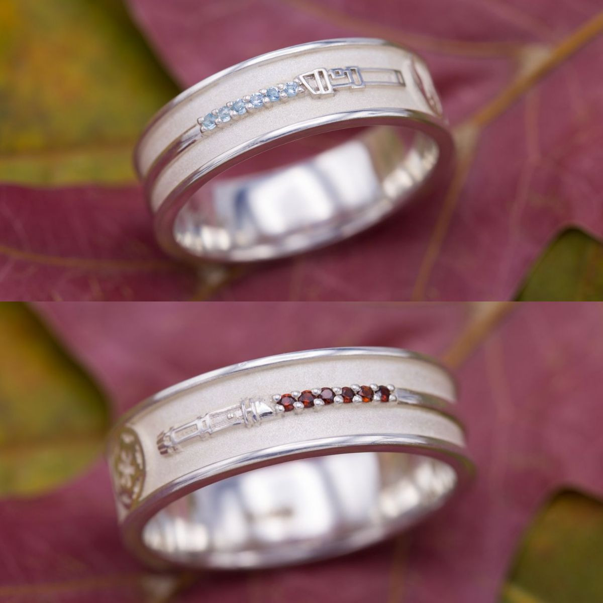 Nerdy Wedding Bands
 Geeky Engagement Rings Nerdy Wedding Bands
