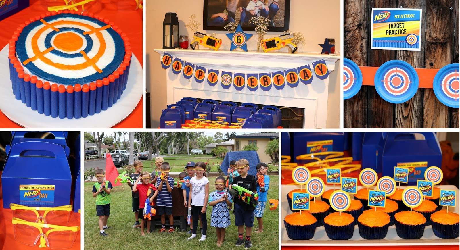 Nerf Birthday Party Supplies
 Invite and Delight Nerf Gun Party
