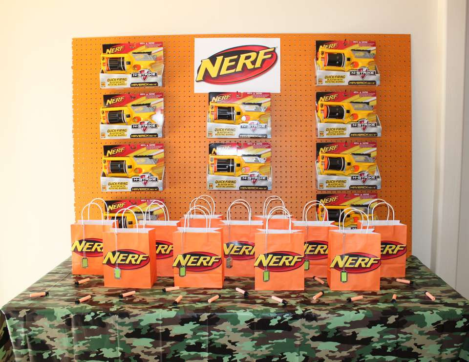 Nerf Birthday Party Supplies
 Nerf Birthday "Nerf War Party"