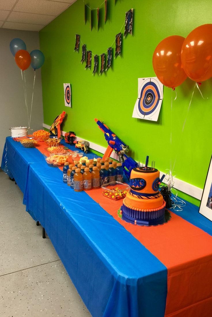 Nerf Birthday Party Supplies
 Best 25 Nerf party supplies ideas on Pinterest