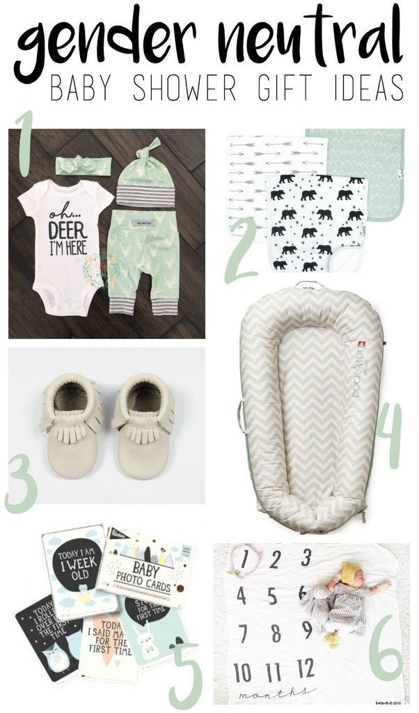Neutral Baby Gift Ideas
 Gender Neutral Baby Shower Gifts