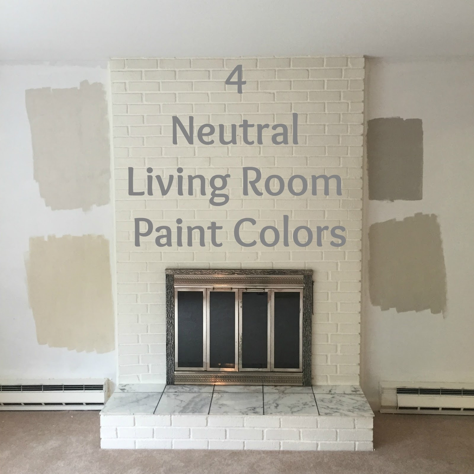 Neutral Color For Living Room
 Drew Danielle Design 4 Neutral Living Room Paint Colors