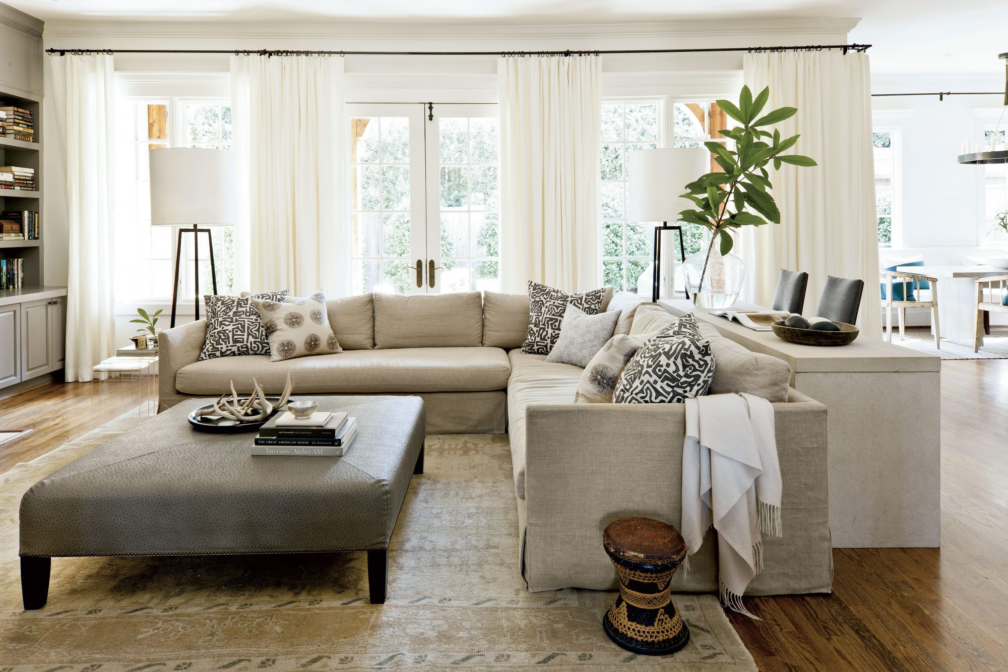 Neutral Living Room Colors
 We Love This Gray Paint Color for Living Rooms Southern