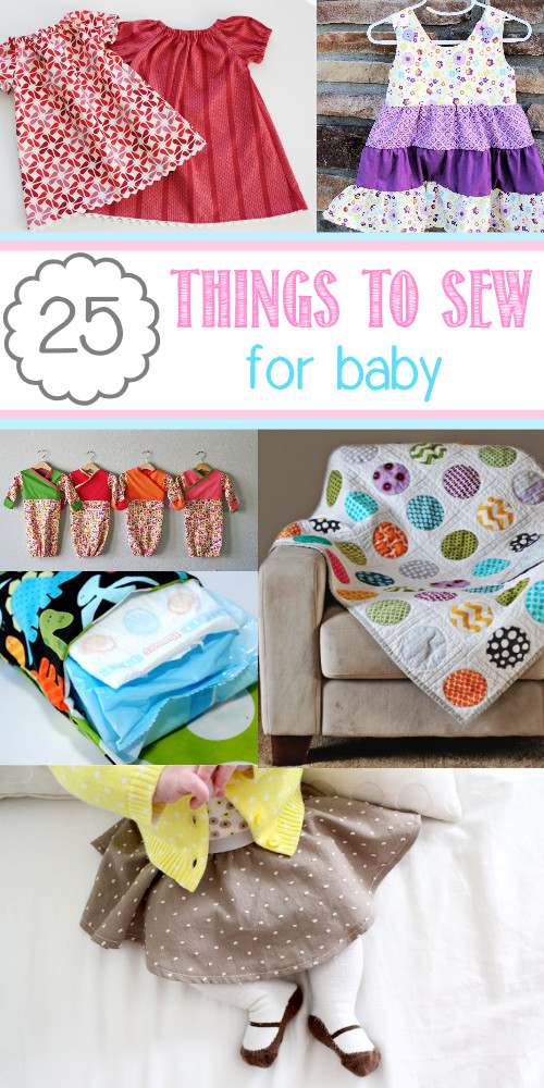 New Baby Crafts
 25 Things to Sew for Baby