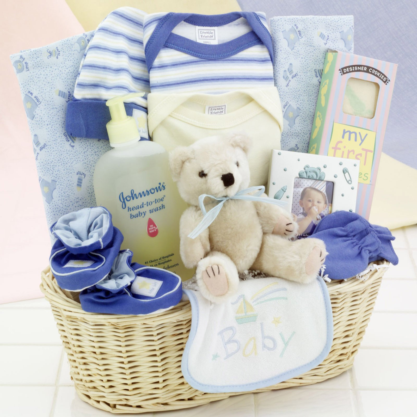 New Born Baby Boy Gifts
 Gift Baskets Created News Arrival Baby Boy Gift Basket