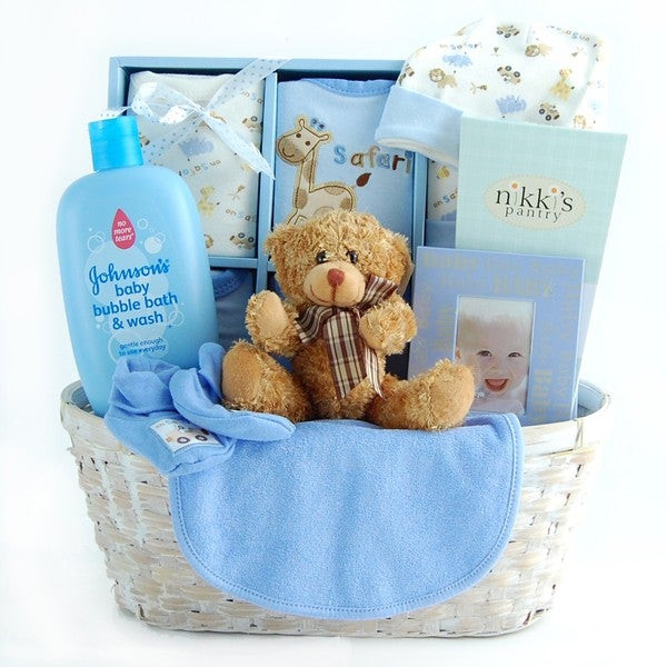 New Born Baby Boy Gifts
 Shop New Arrival Baby Boy Gift Basket Overstock