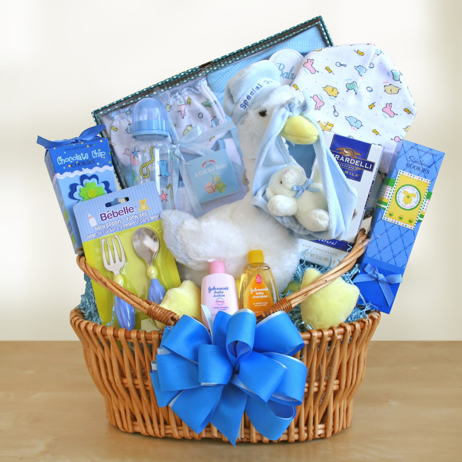 New Born Baby Boy Gifts
 Wel e Baby Boy Gift Basket Gift Baskets Plus