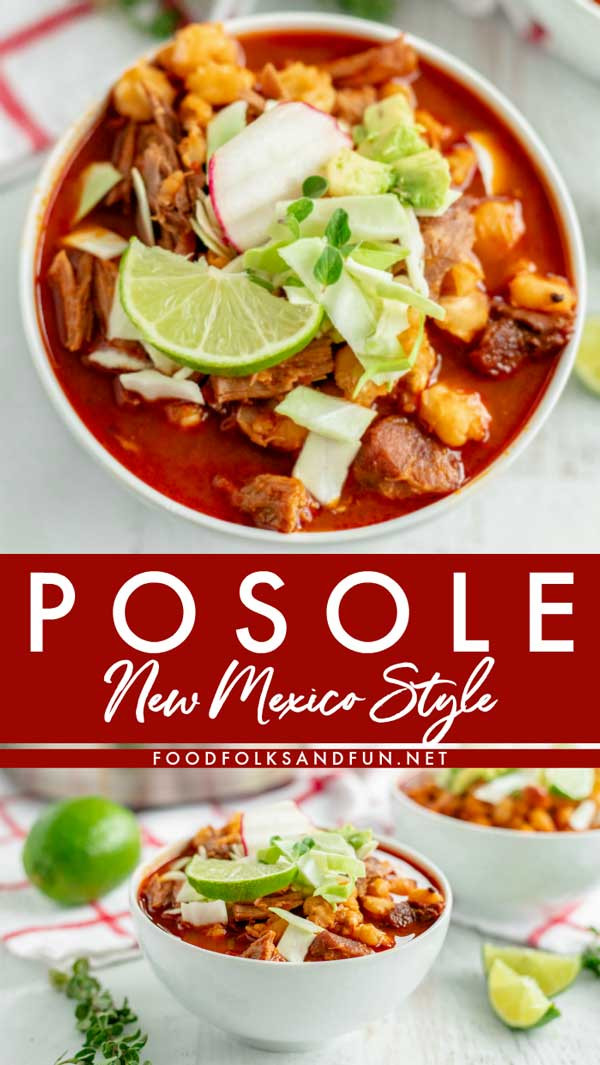 New Mexican Food Recipes
 New Mexico Posole Recipe Pozole Rojo • Food Folks and Fun