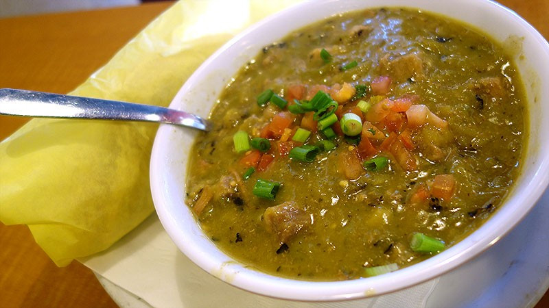 New Mexico Green Chile Pork Stew
 green chile stew with pork