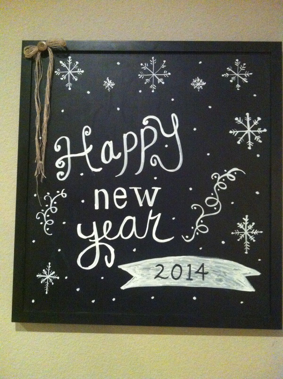 New Year Chalkboard Ideas
 New Year s Chalkboards and Happy new year on Pinterest